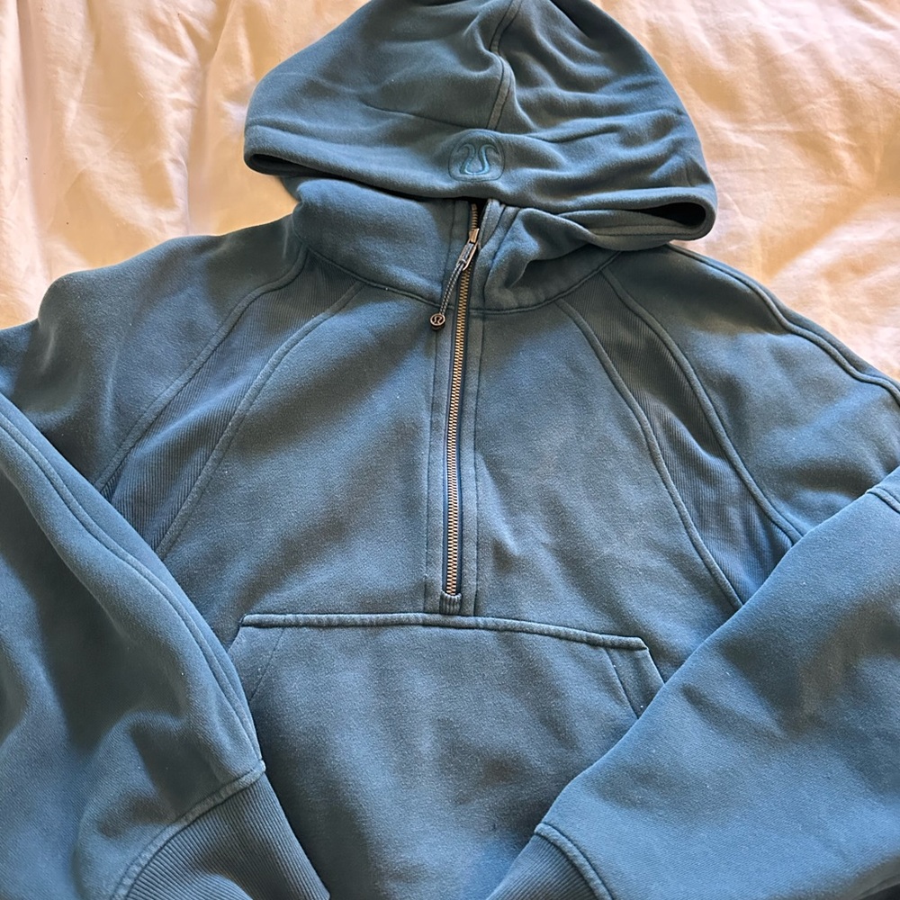 Lululemon oversized half zip pullover.